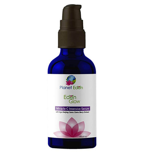 Planet Eden Natural Miracle Vitamin C Serum with Camu Camu Berry Extract - 30x More Potent Vitamin C